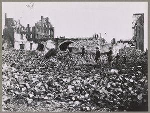 Ruinerne af Richmond, Virginia, 1865